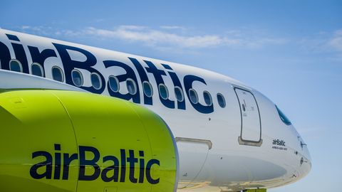 Air Baltic lennutas rekordilise arvu reisijaid