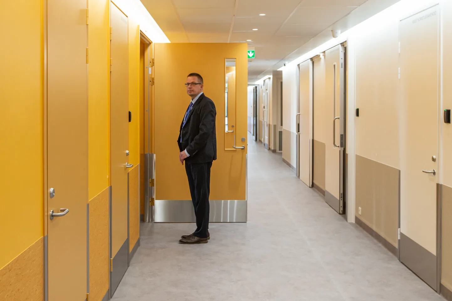 Ida-Viru keskhaigla uus juht Tarmo Tohver uues äsjavalminud aktiivravikorpuses.