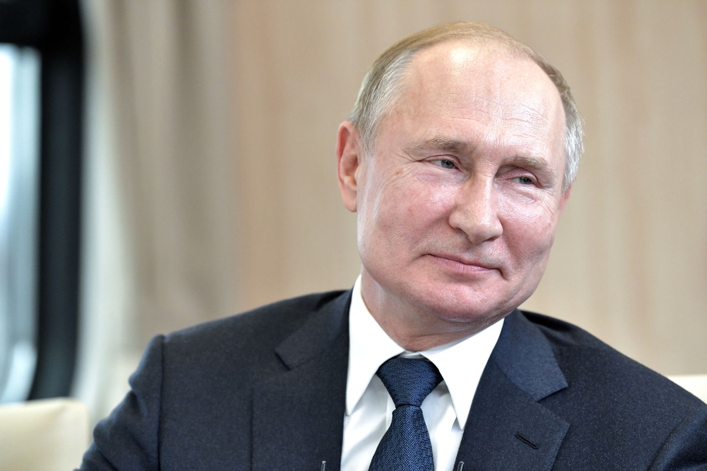 Venemaa president Vladimir Putin sõitis 2019. aasta detsembris uuel rongiliinil Kertšist Tamani