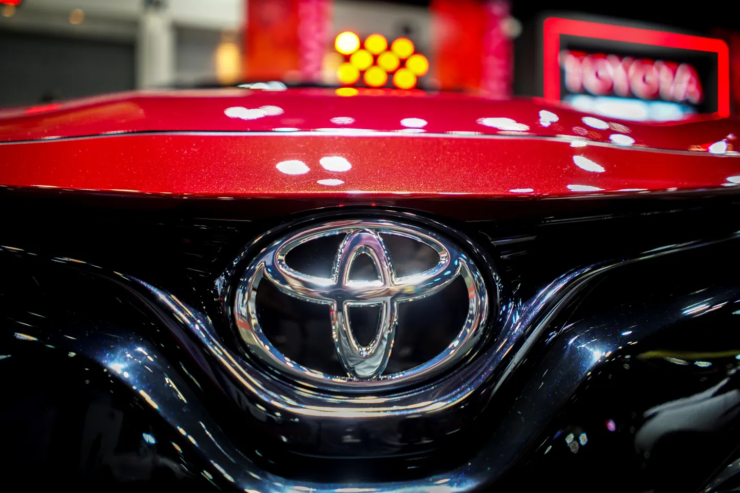 Toyota logo.