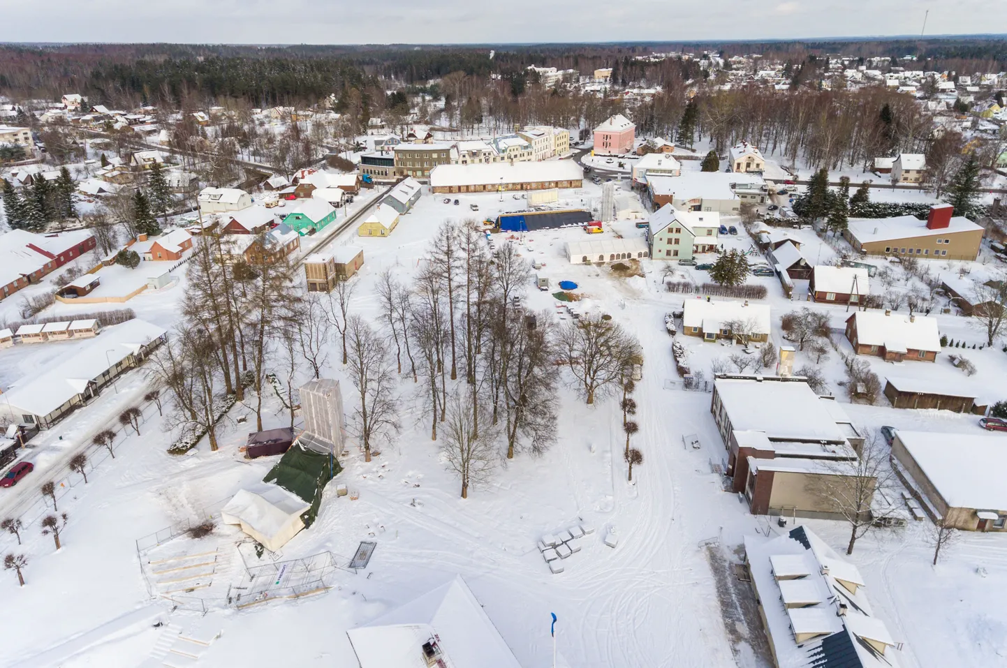 Tõrvas avatakse riigi juubelipäeval pidulikult uuenenud keskväljak.