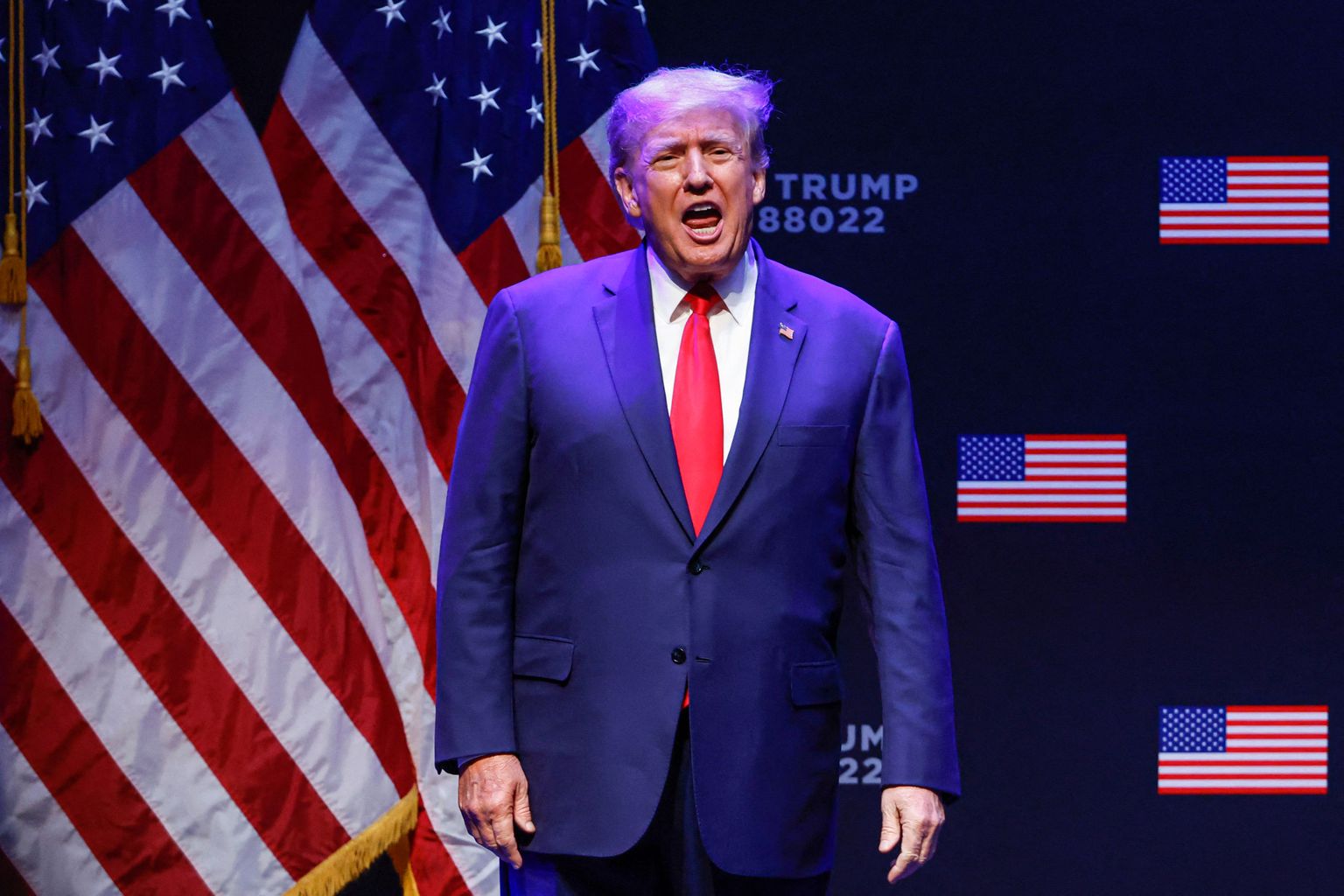 Ameerika Ühendriikide ekspresident Donald Trump.