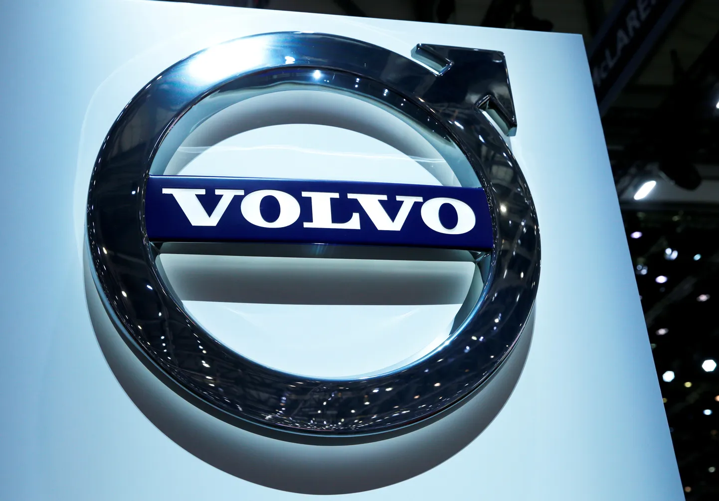 Volvo logo.