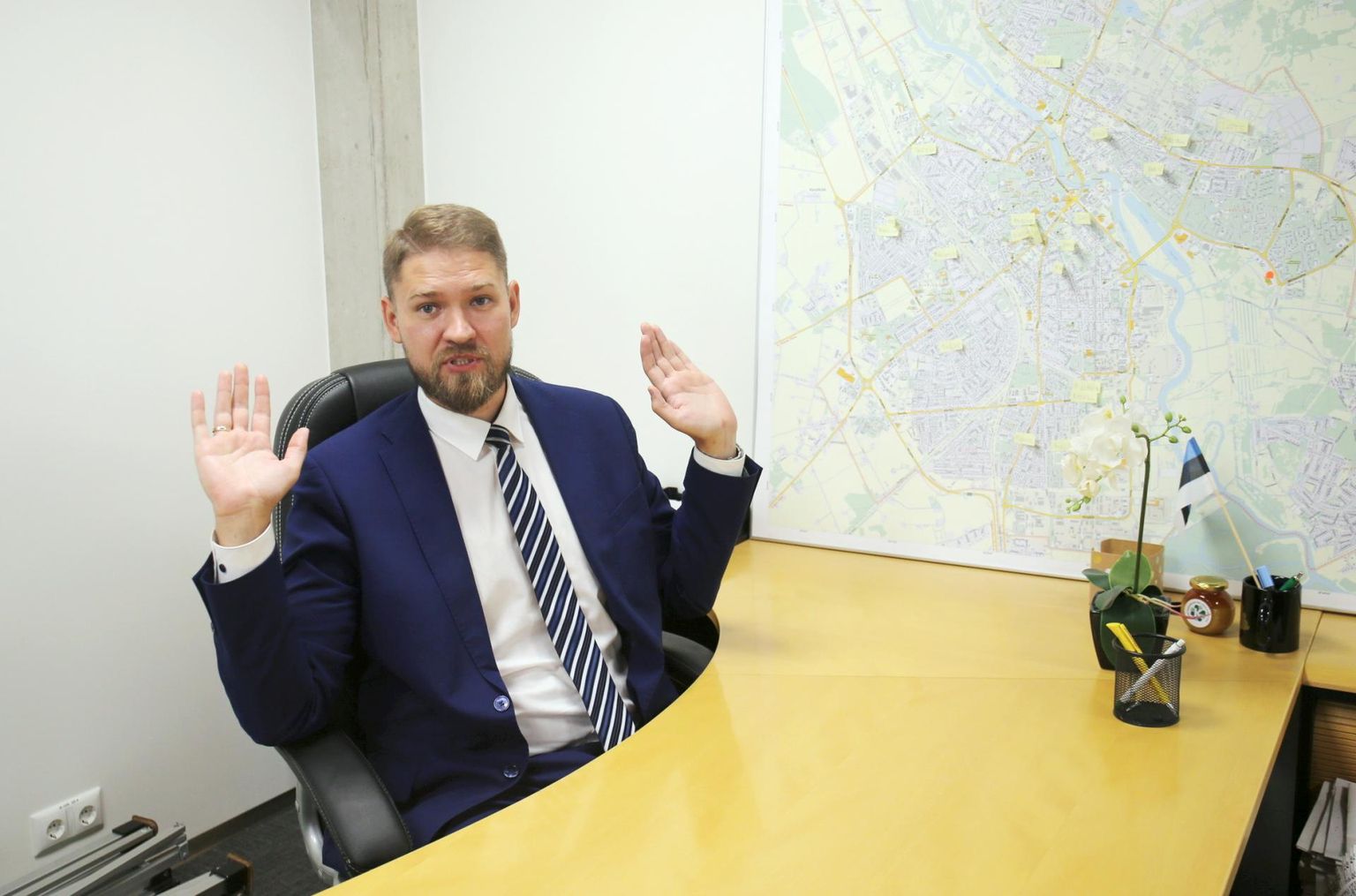 Keskerakondlasest endine Tartu abilinnapea Artjom Suvorov läheb vastu neljandatatele volikoguvalimistele.