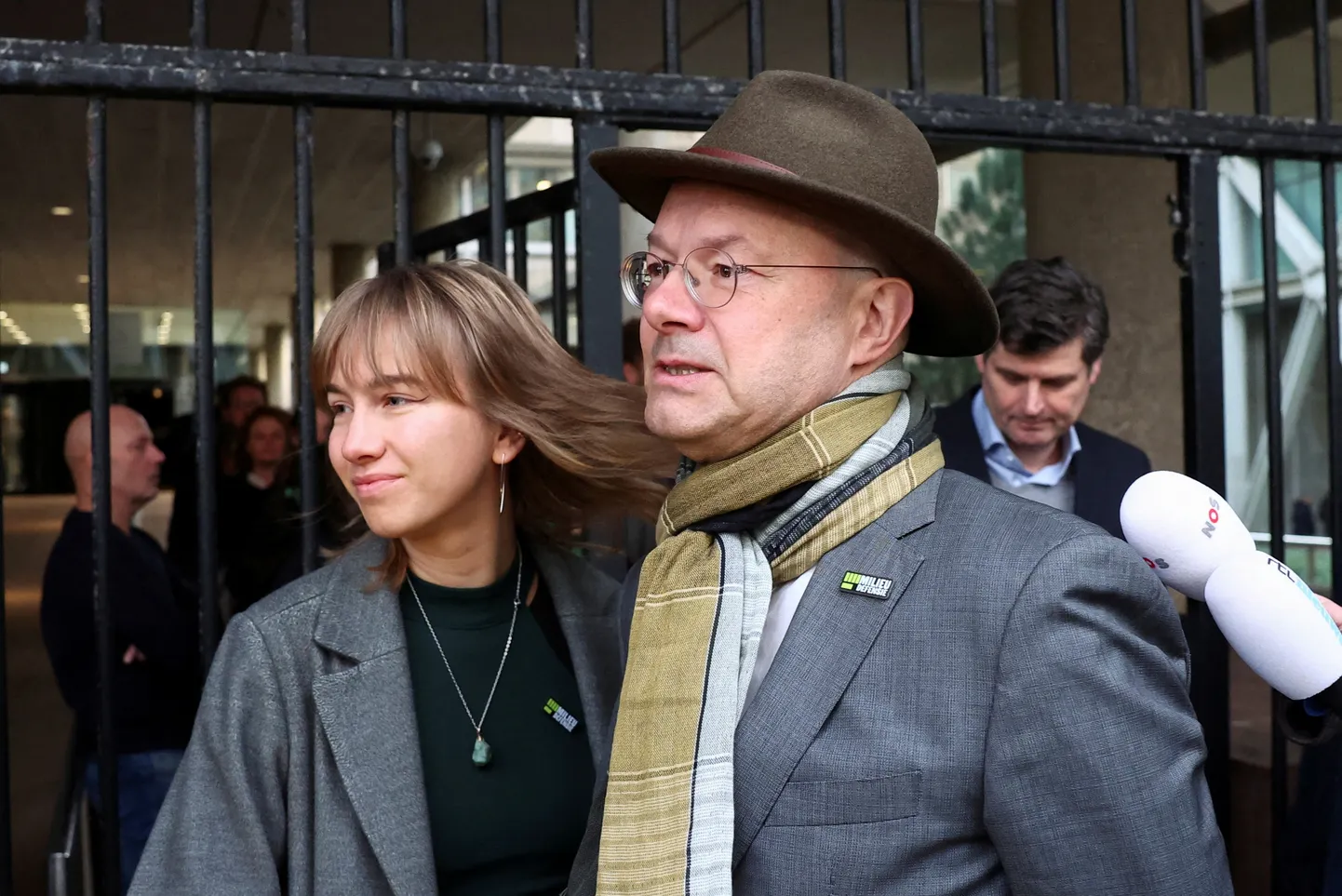 Milieudefensie president Winnie Oussoren ja direktor Donald Pols.
