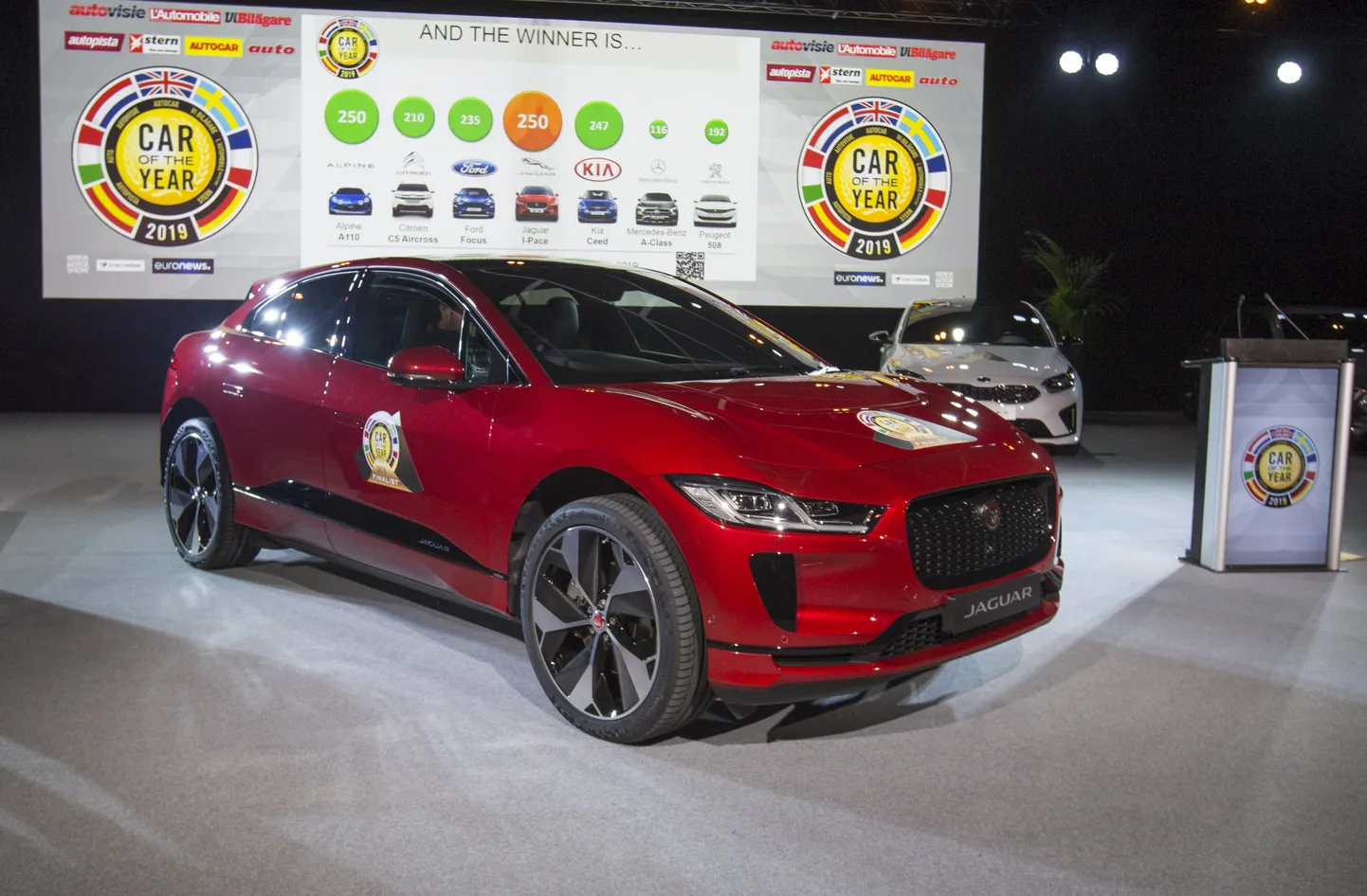 Jaguar I-PACE.