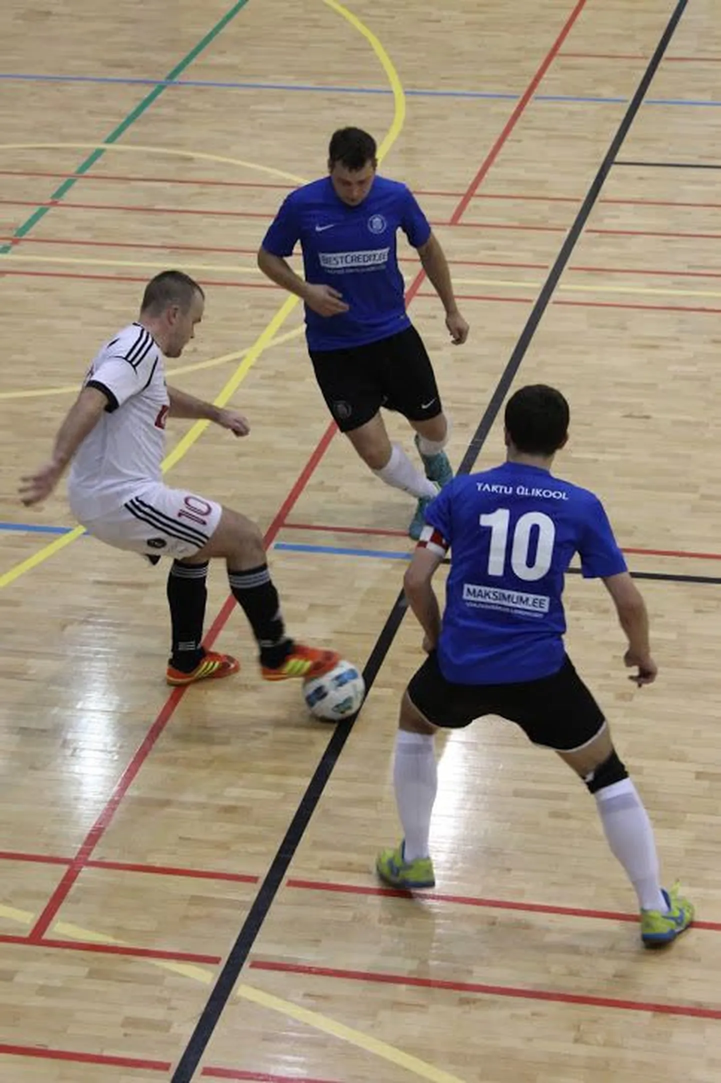 Hetk TÜ BestCrediti (sinises) ja Nõmme BSC Triobeti vahelisest kohtumisest.