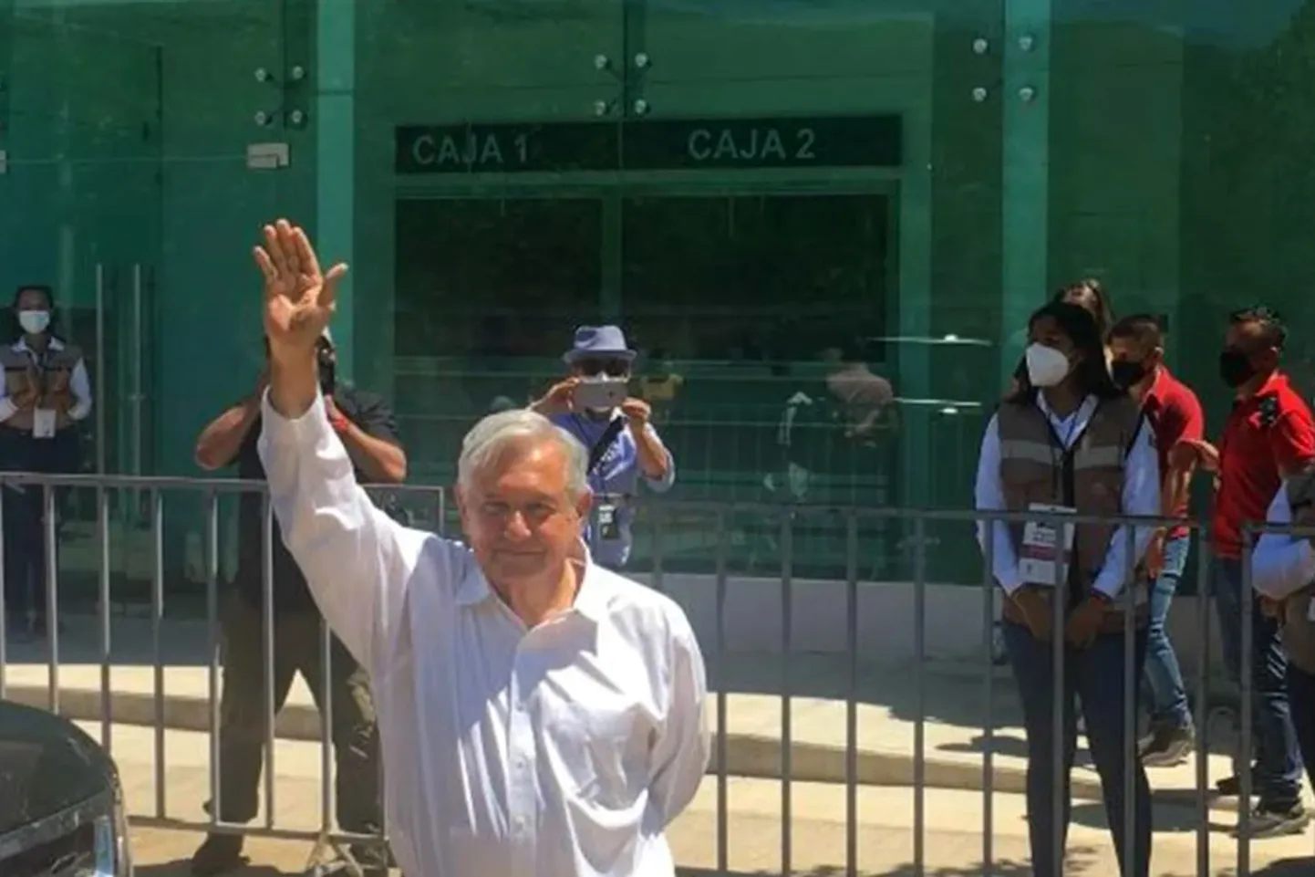Mehhiko president Andrés Manuel López Obrador.