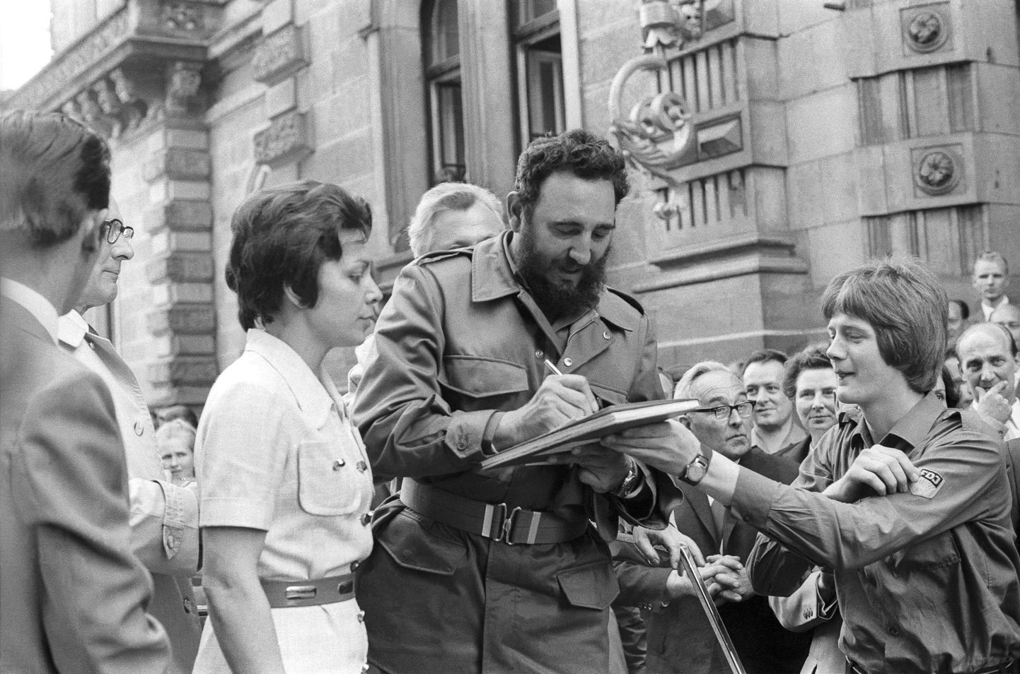 Fidel Castro 1972. aasta juunis Ida-Berliinis.