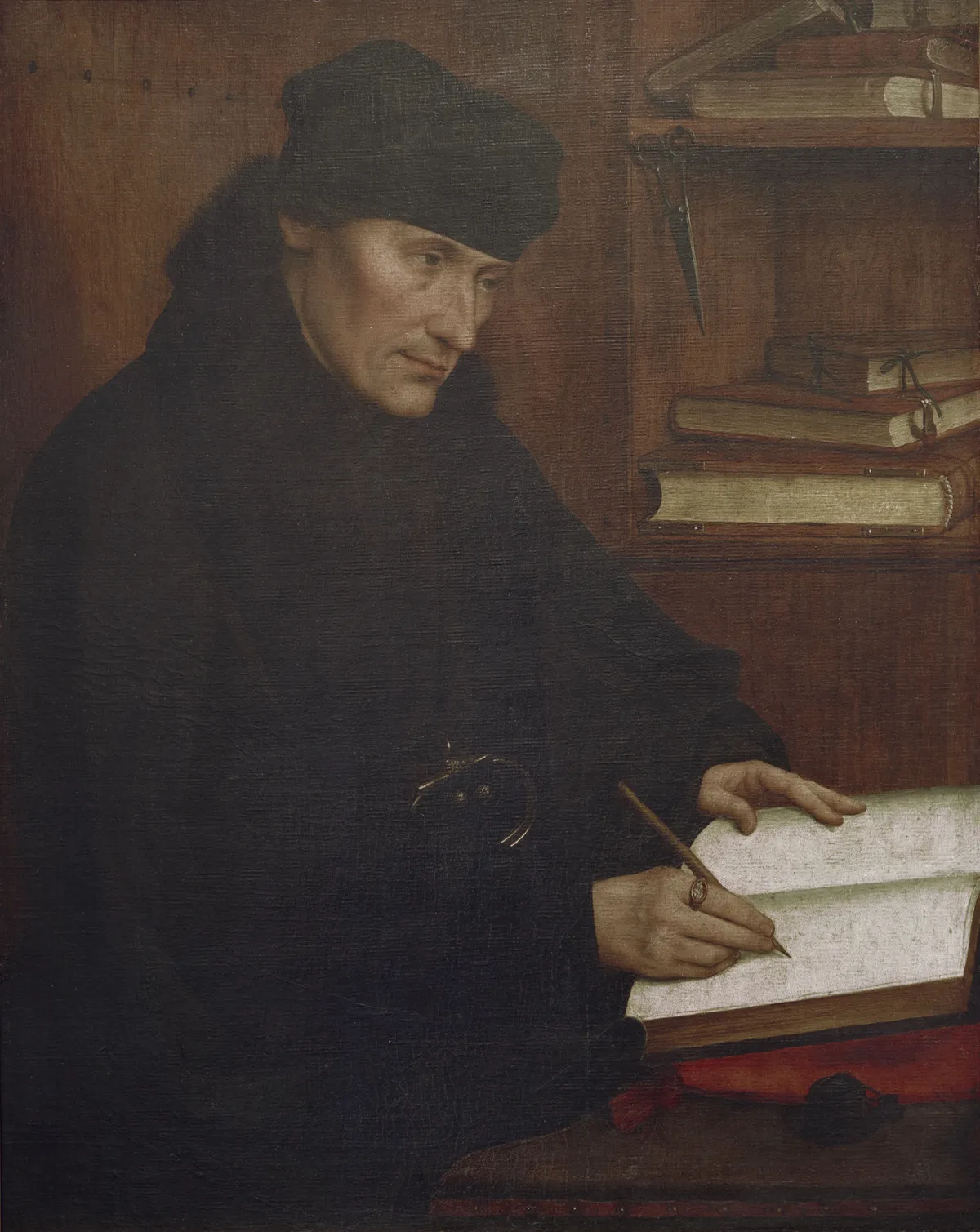 Quentin Matsyse pilt Erasmusest aastal 1517.