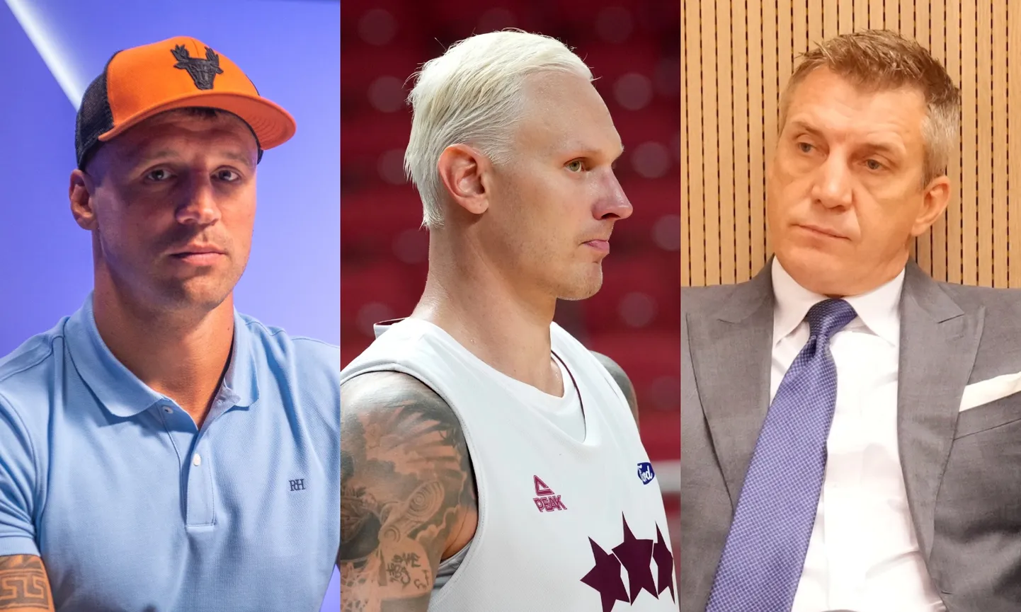 Mairis Briedis (bokseris), Jānis Timma (basketbolists), Sandis Ozoliņš (hokejists)