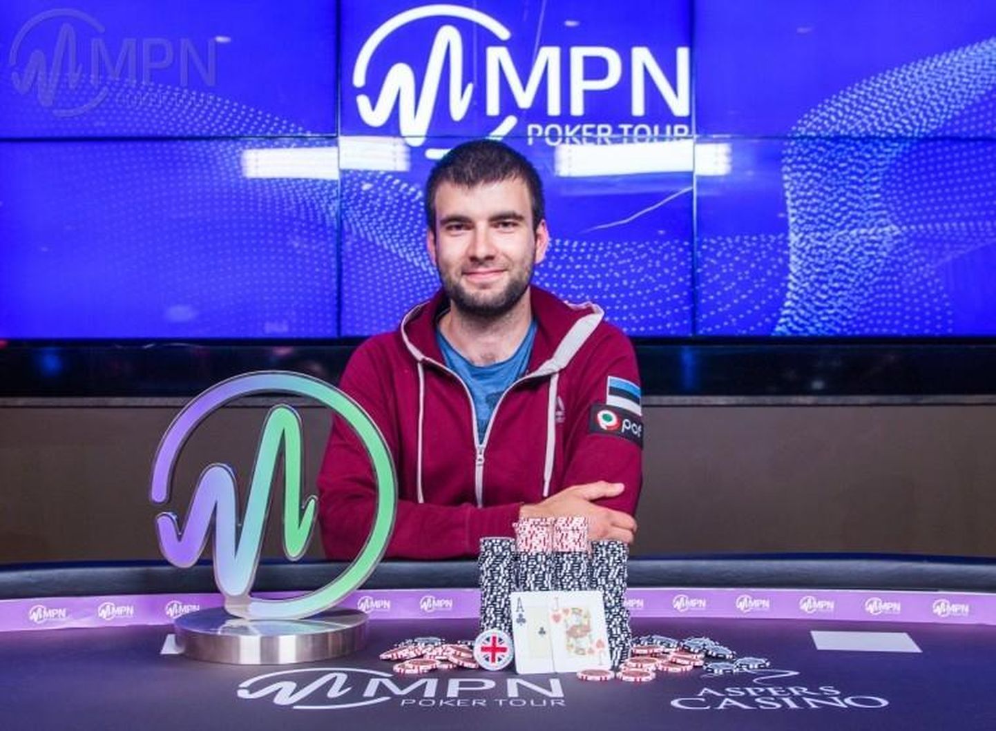 Uku Valner võitis MPN Poker Touri Londoni etapil 55 000 eurot.