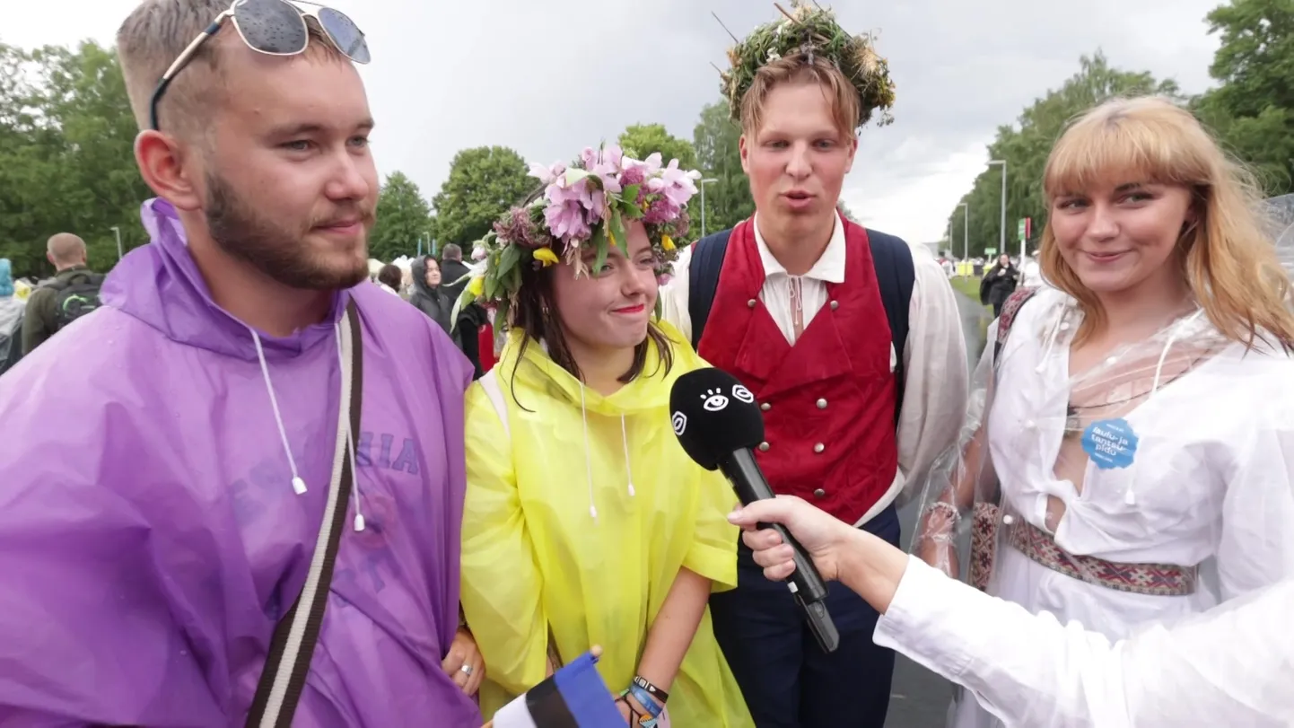 Intervjuu laulupeolistega