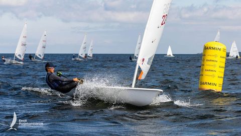 Saaremaa noorpurjetajad võistlesid Hara sadamas Garmin EKV etapil