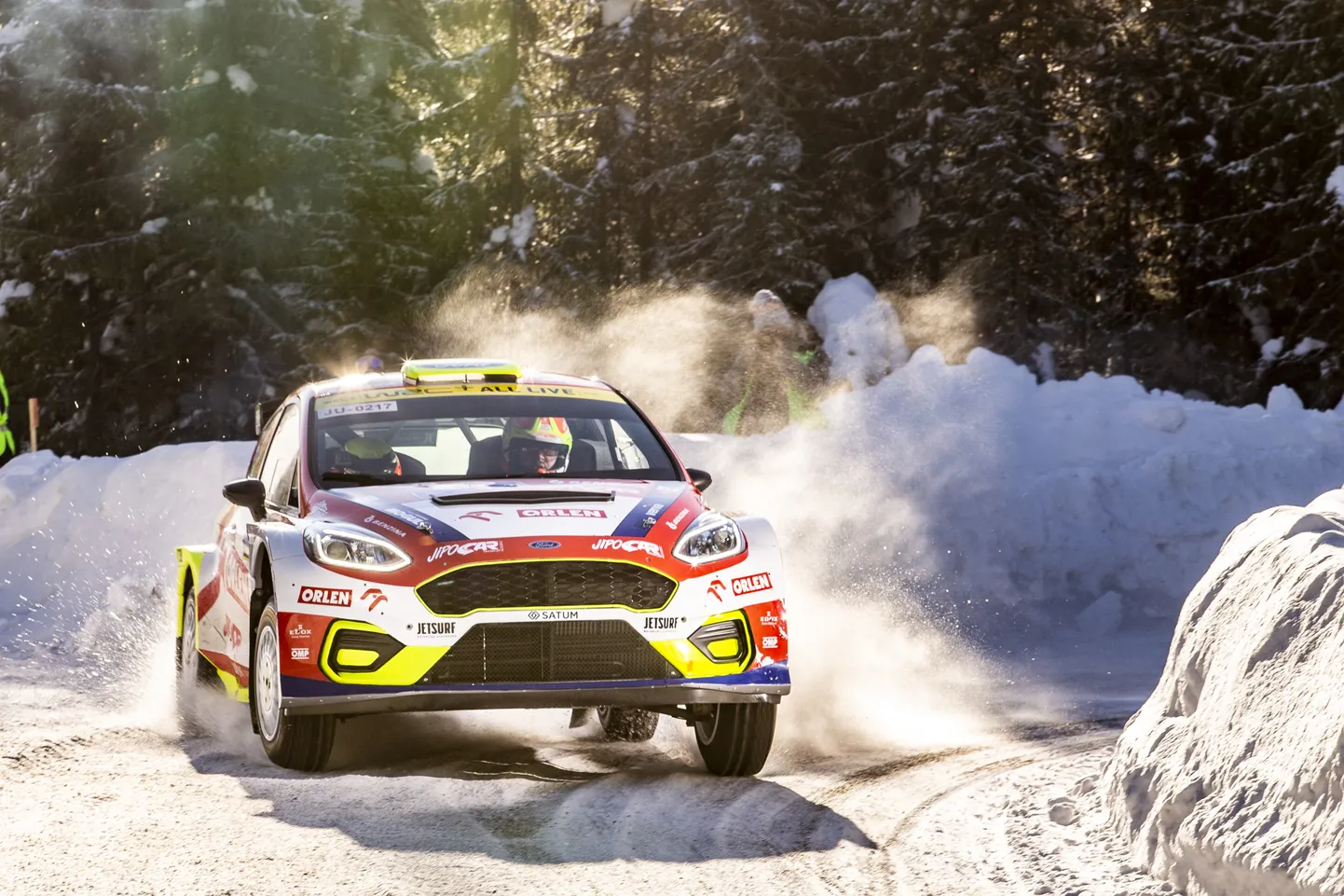 Martin Prokop tänavusel Arctic Rally MM-etapil.