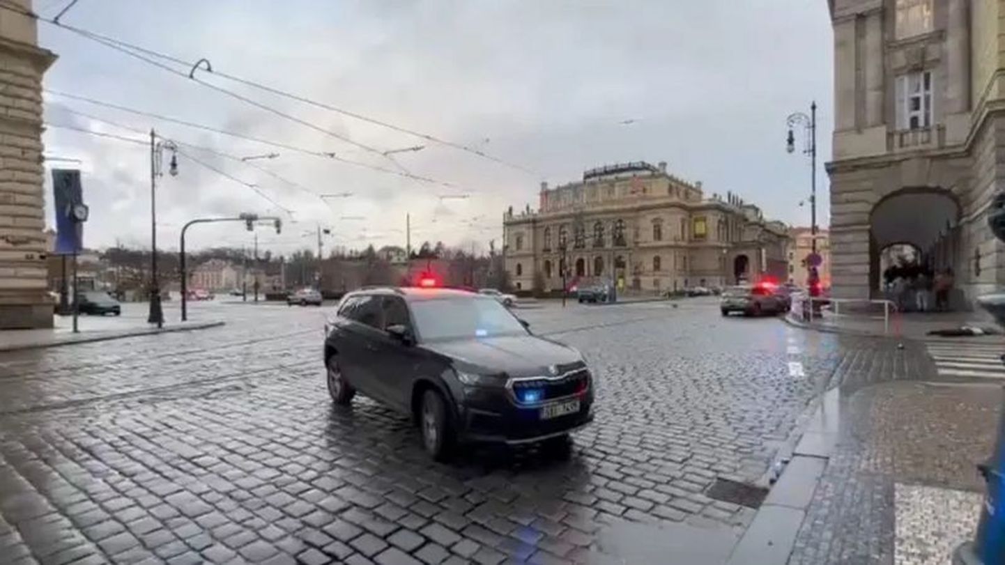 Чешская полиция опубликовала фотографию, сделанную недалеко от места происшествия.