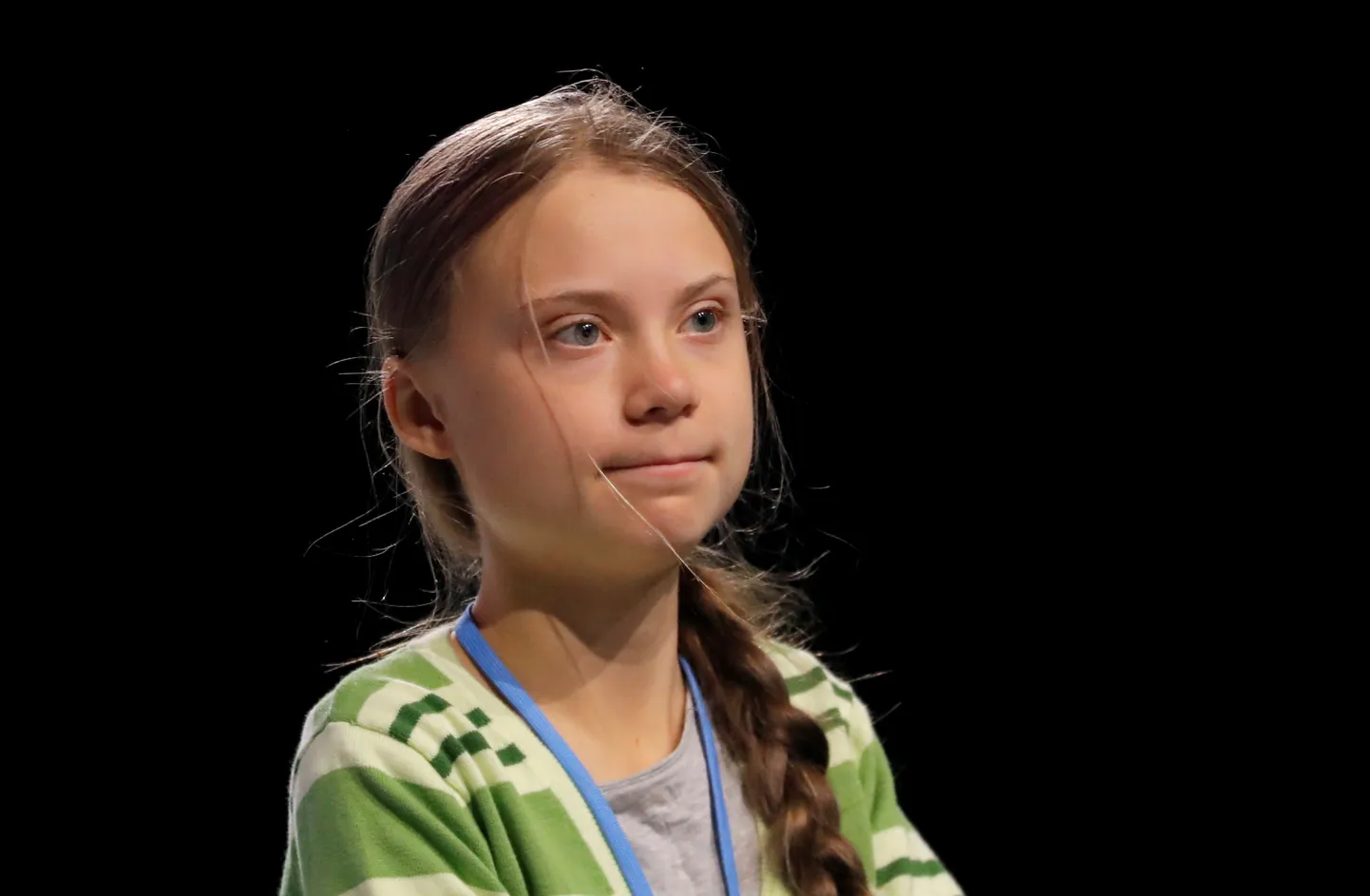 Greta Thunberg.