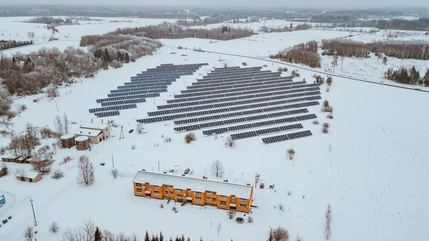 Paneelide toodetavat elektrienergiat on kavas müüa Elektrilevi kaudu tarbijale.