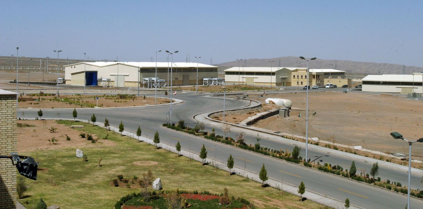 Natanzi uraanirikastamise tehas Iraanis.