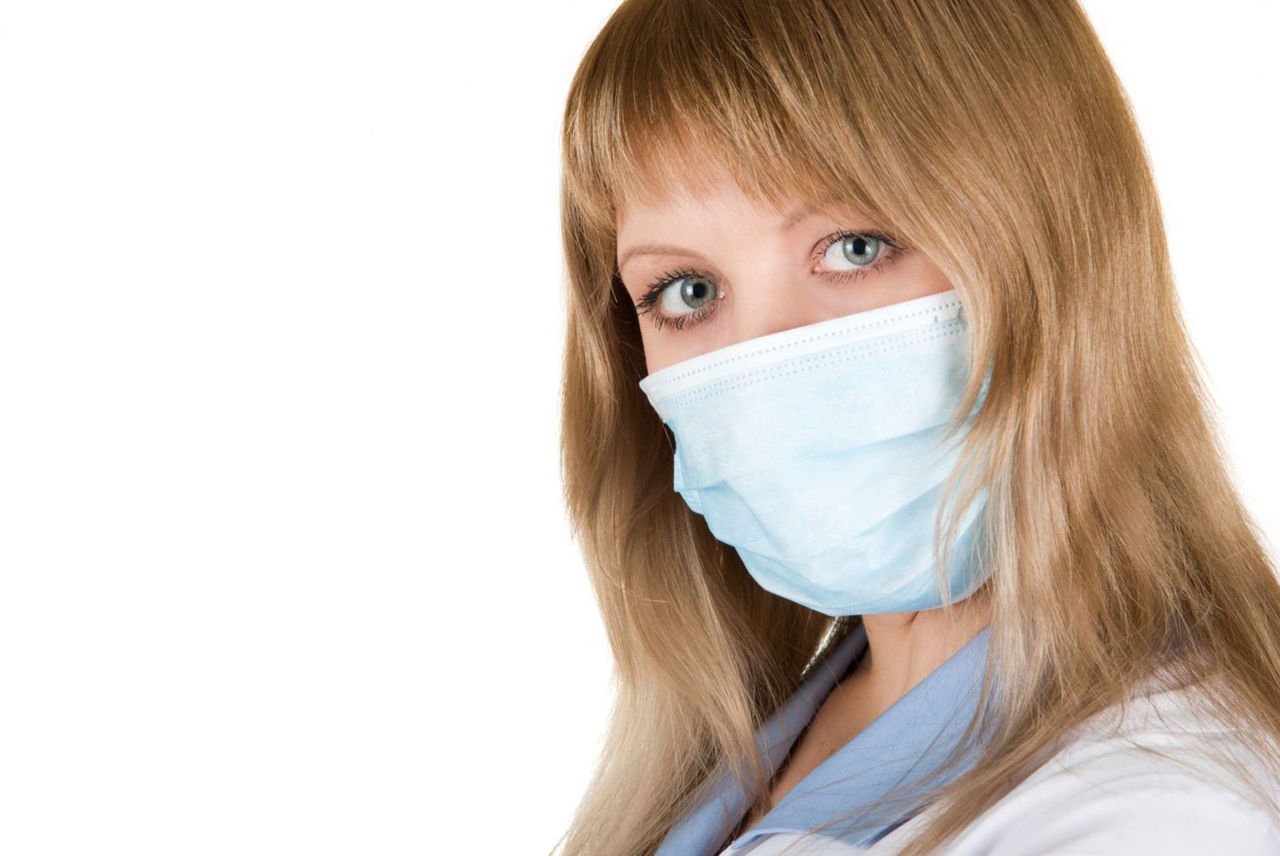 Gripihaige kaitseb maski kandes teisi.