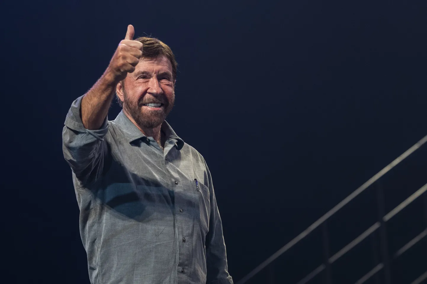 Näitleja Chuck Norris.