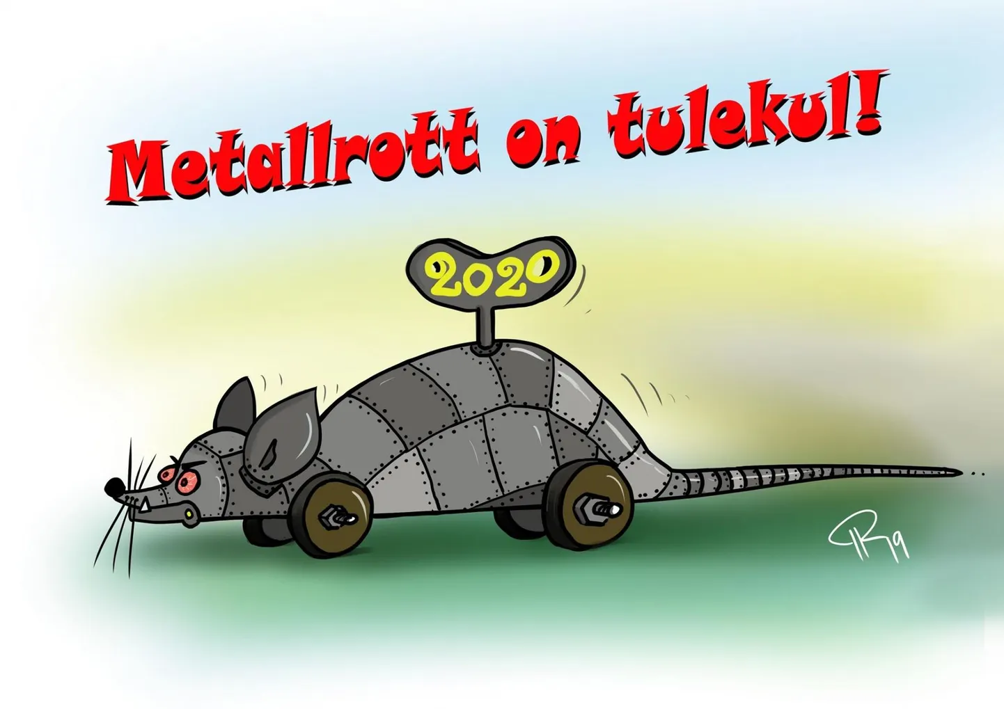 Karikatuur koppel