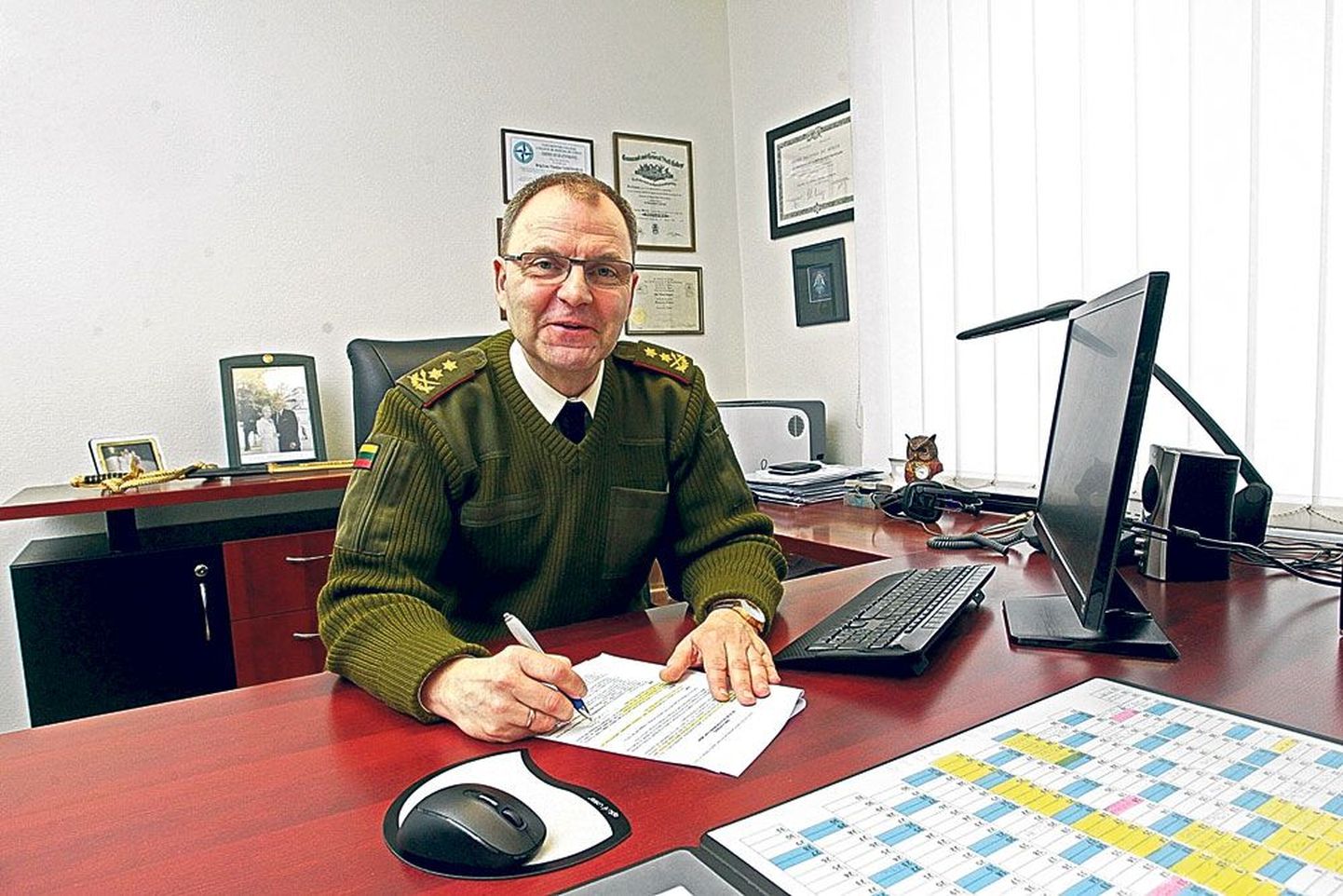 Kindralmajor Vaikšnoras ütles, et Tartu on suurepärane koht, kus töötada ja elada. Tema juhitava Balti kaitsekolledži lõpetanute arv ületab selle aastaga tuhande piiri.