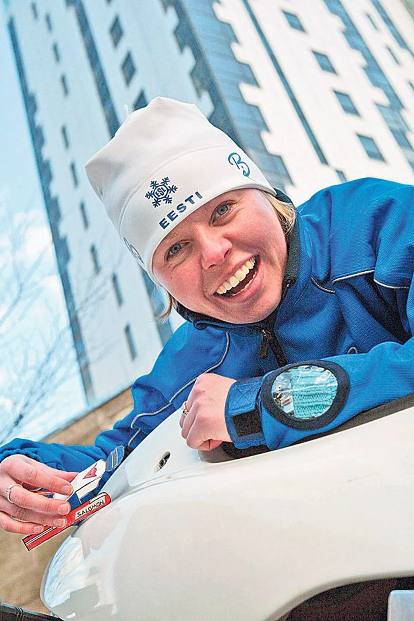 Uus nimi ja nägu: on aasta 2004 ja Kanadast pärit Tiiu Nurmberg näitab end Postimehe fotograafi vahendusel esimest korda Eesti rahvale.