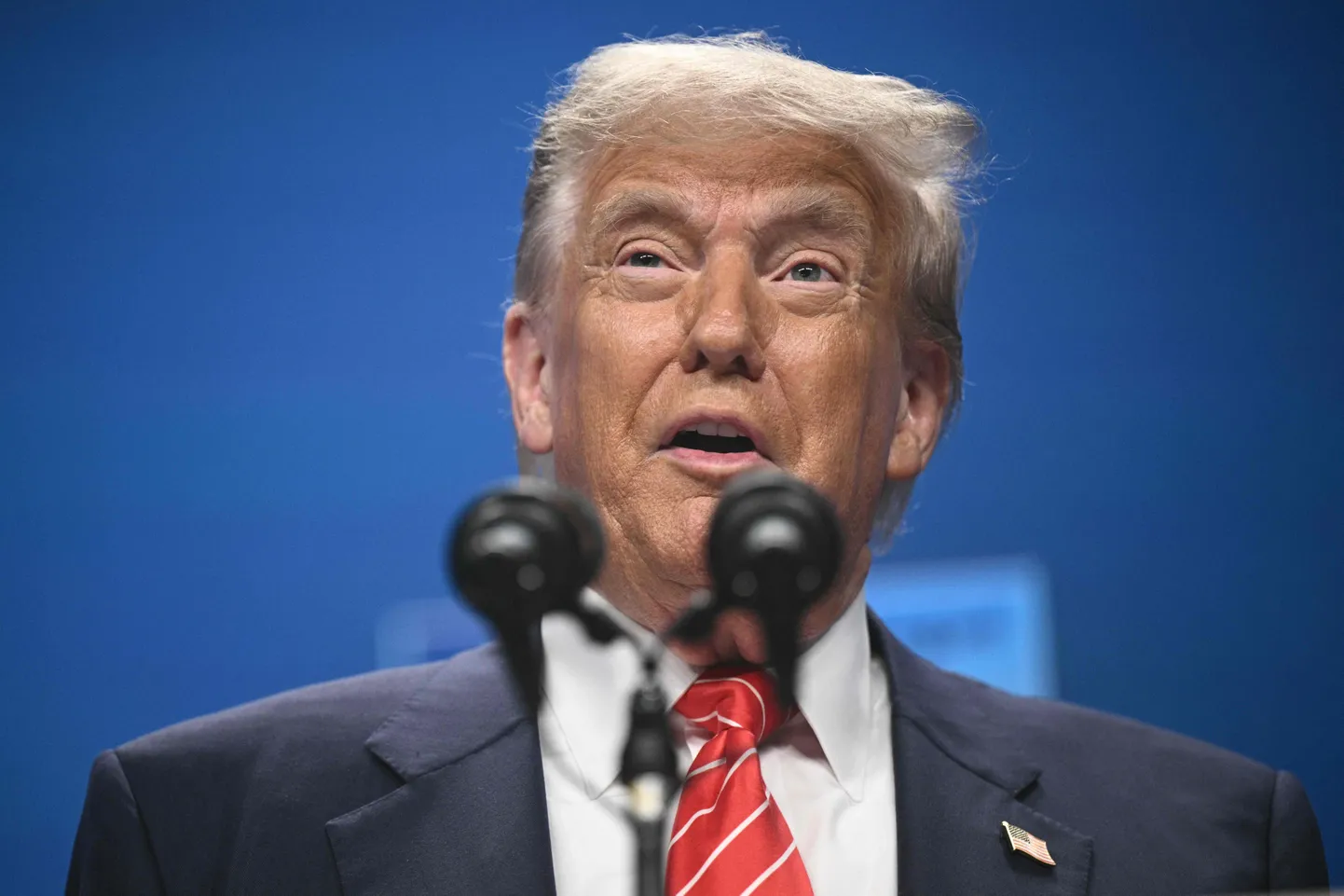 Дональд Трамп на саммите НАТО в Гааге
