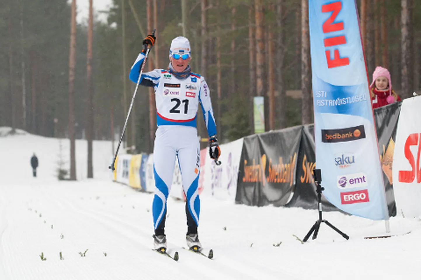 Tatjana Mannima on praegu tavadistantsidel Eesti naiste suusatamise valitsejanna ja ka 30 km sõidus finišeeris ta uhkes üksinduses.