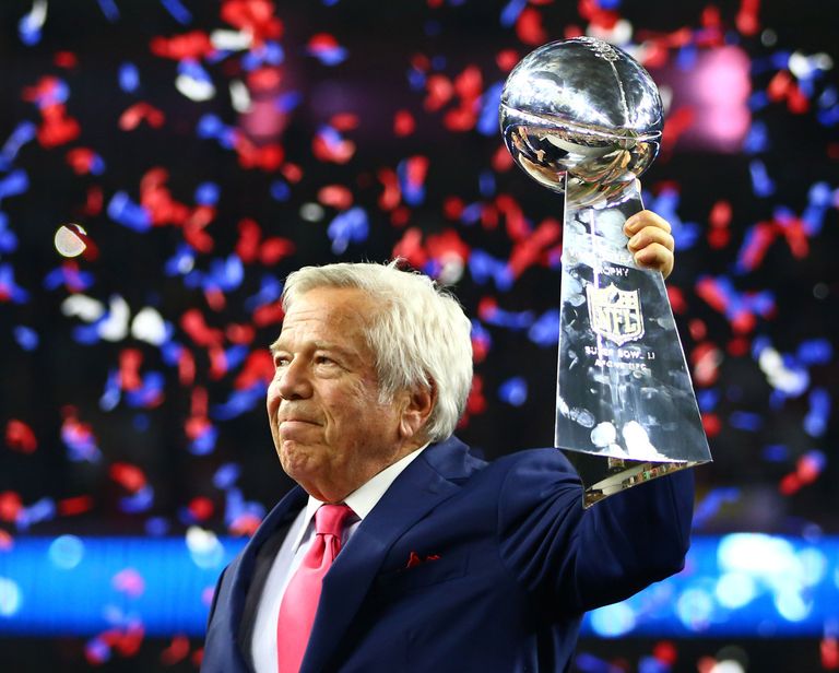 New England Patriotsi omanik Robert Kraft FOTO: Mark J. Rebilas/USA Today Sports/Scanpix