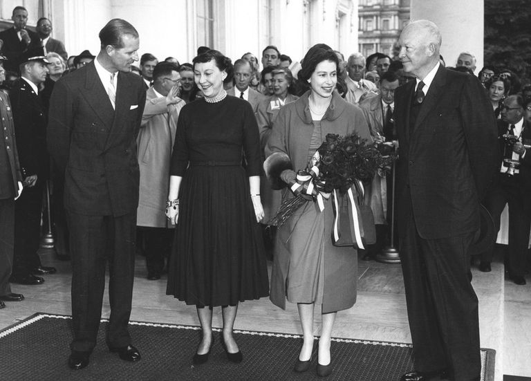 Визит Елизаветы II в США в 1957 году был одной из первых важнейших зарубежных поездок королевы