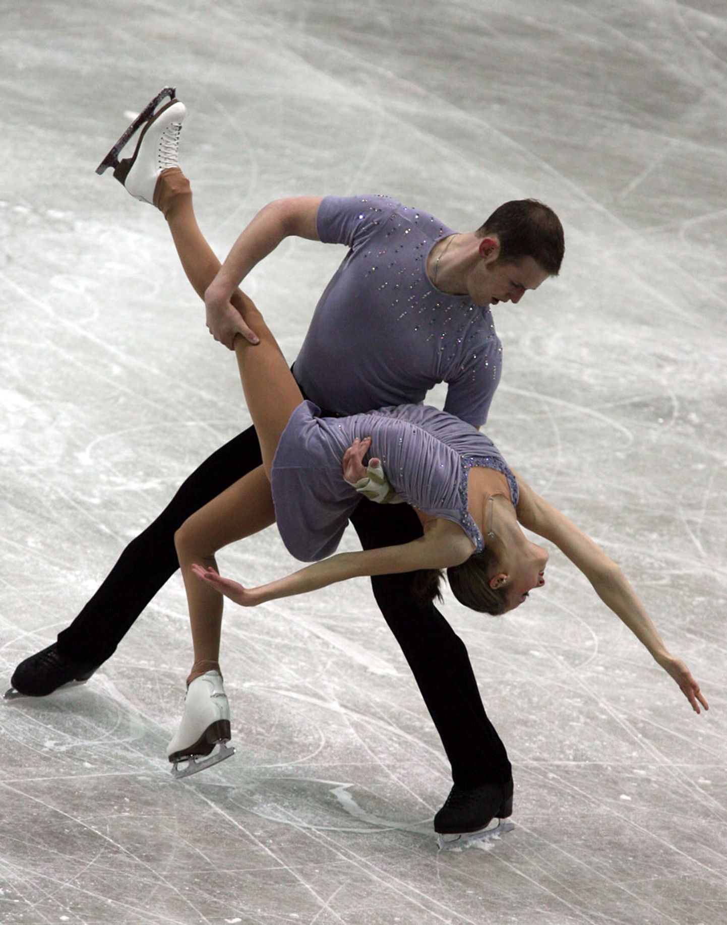 Bridget Namiotka ja John Coughlin 2006. aastal võistlemas.