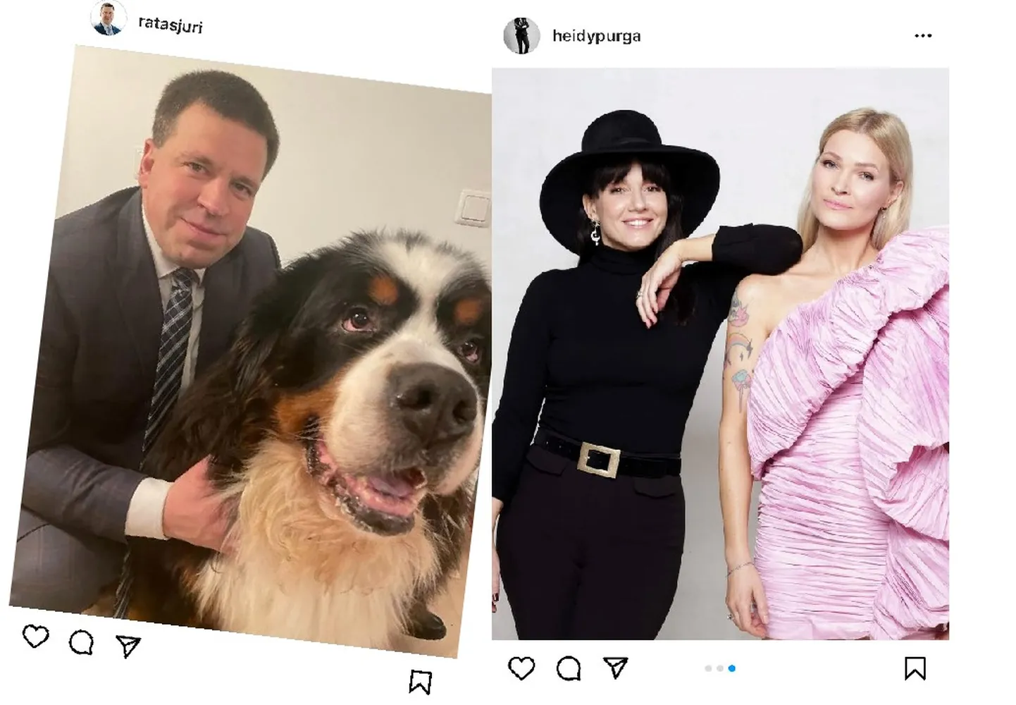Jüri Ratas, Heidy Purga, Karolin Kuusik
