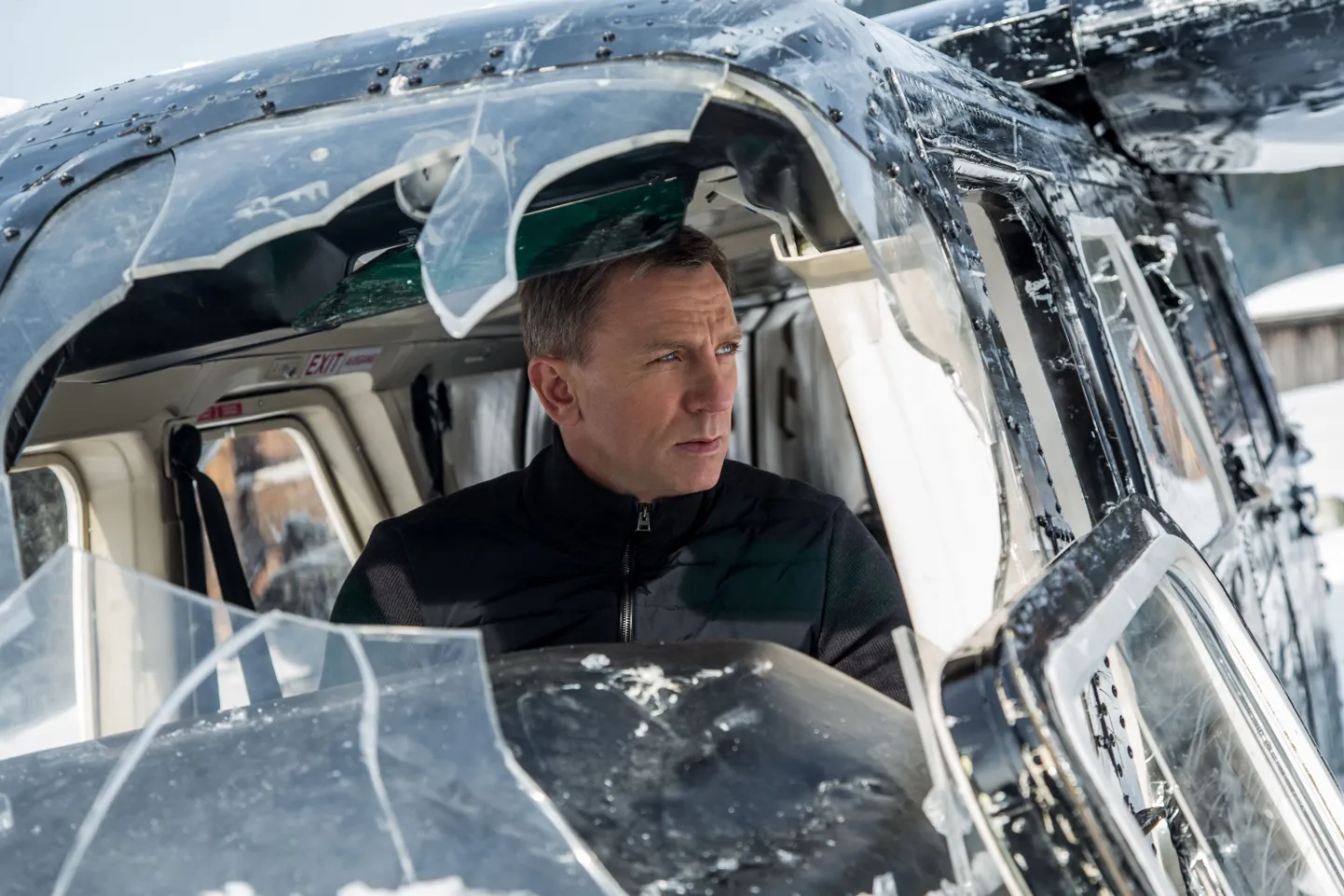 Kaader filmist «Spectre», pildil Daniel Craig James Bondina
