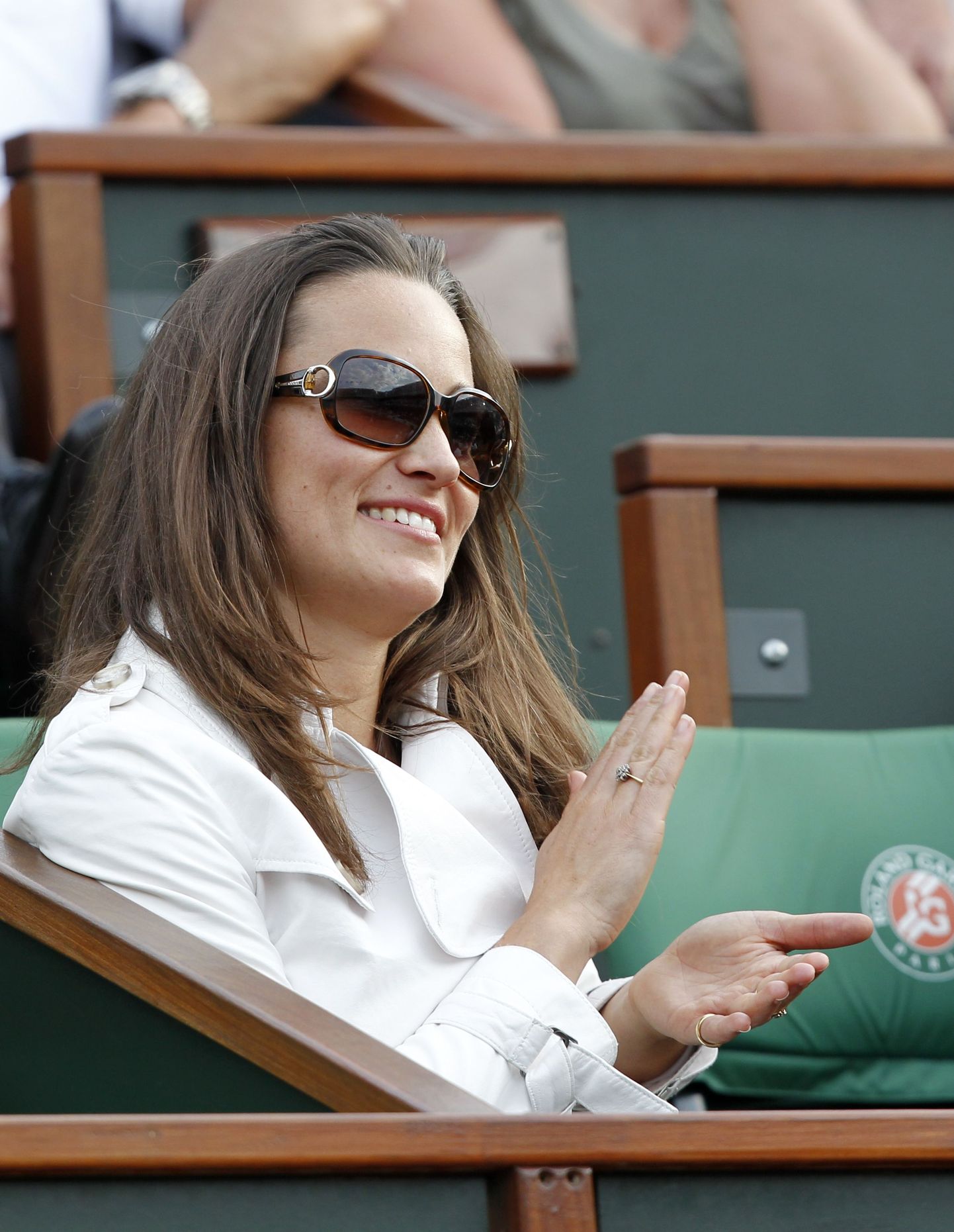 Пиппа Миддлтон посетила теннисный турнир Roland Garros.
