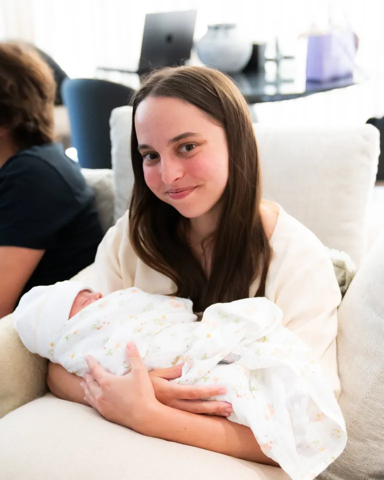 Ģimeniski Foto Jaundzimusī Jordānijas Princese Imana