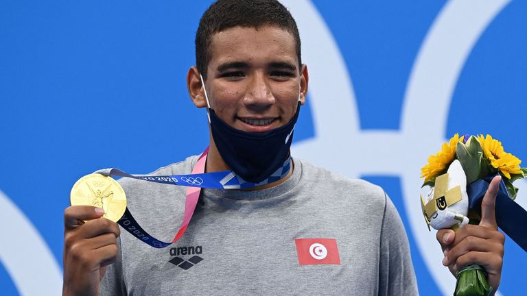 Это уже вторая золотая медаль у пловцов сборной Туниса.