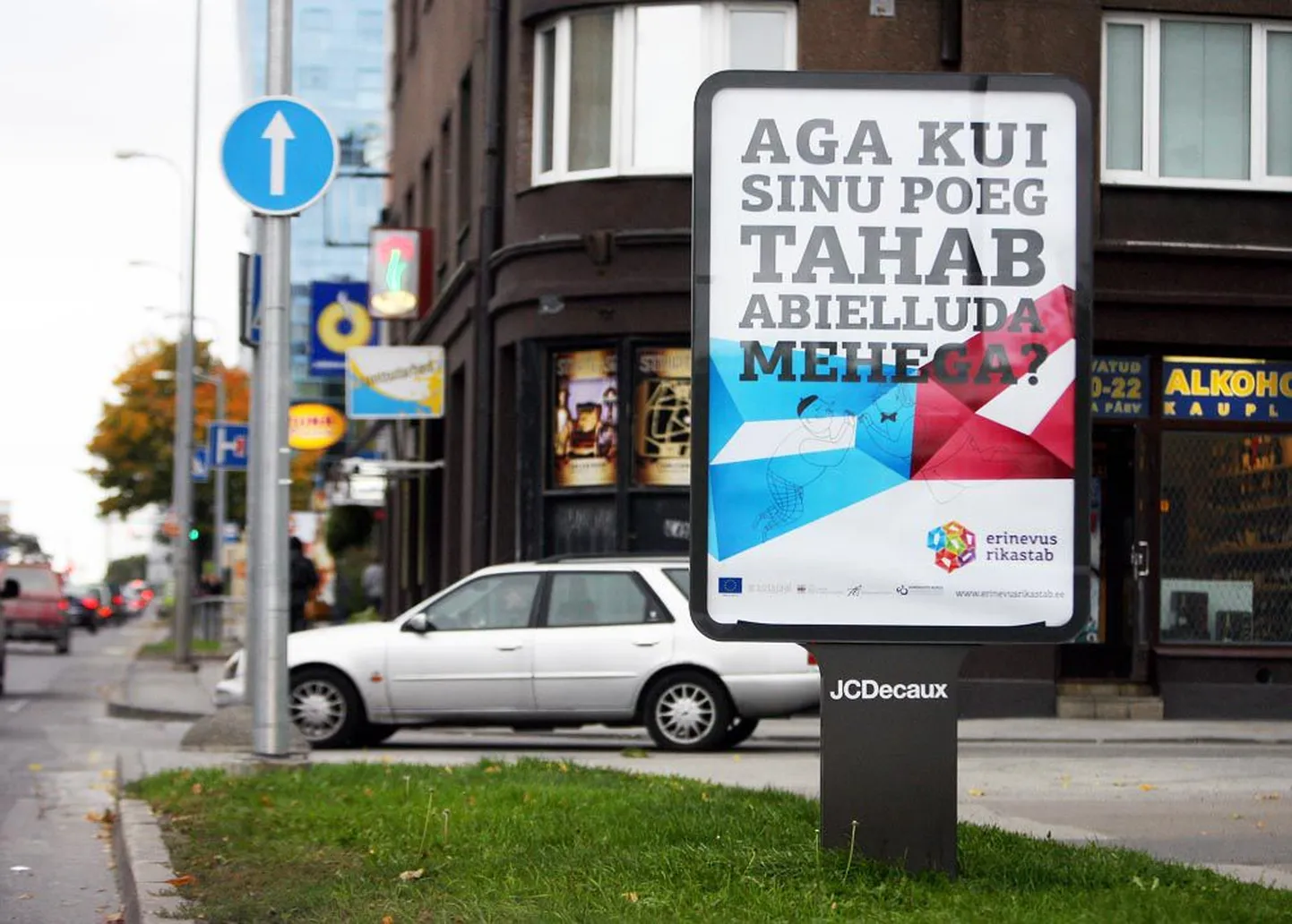 Kampaaniaplakat Tallinnas.