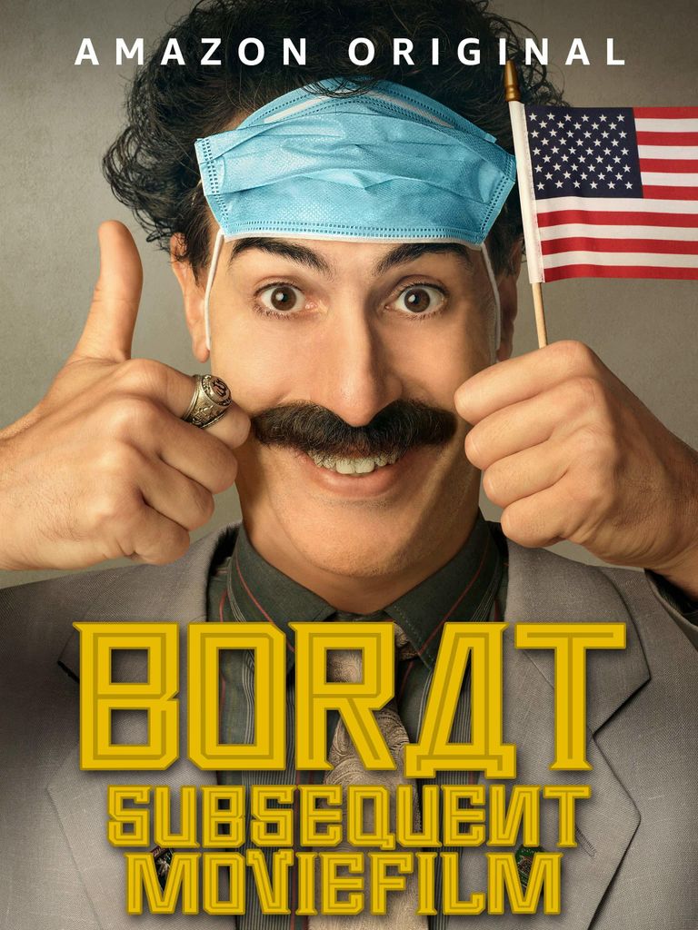 «Borat Subsequent Moviefilm» 2020 reklaamplakat