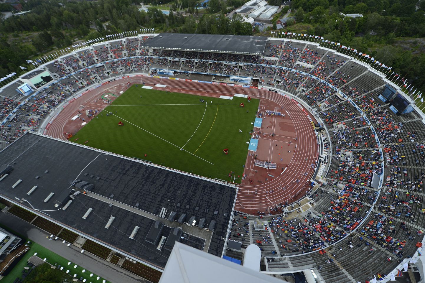 Helsingi olümpiastaadion.