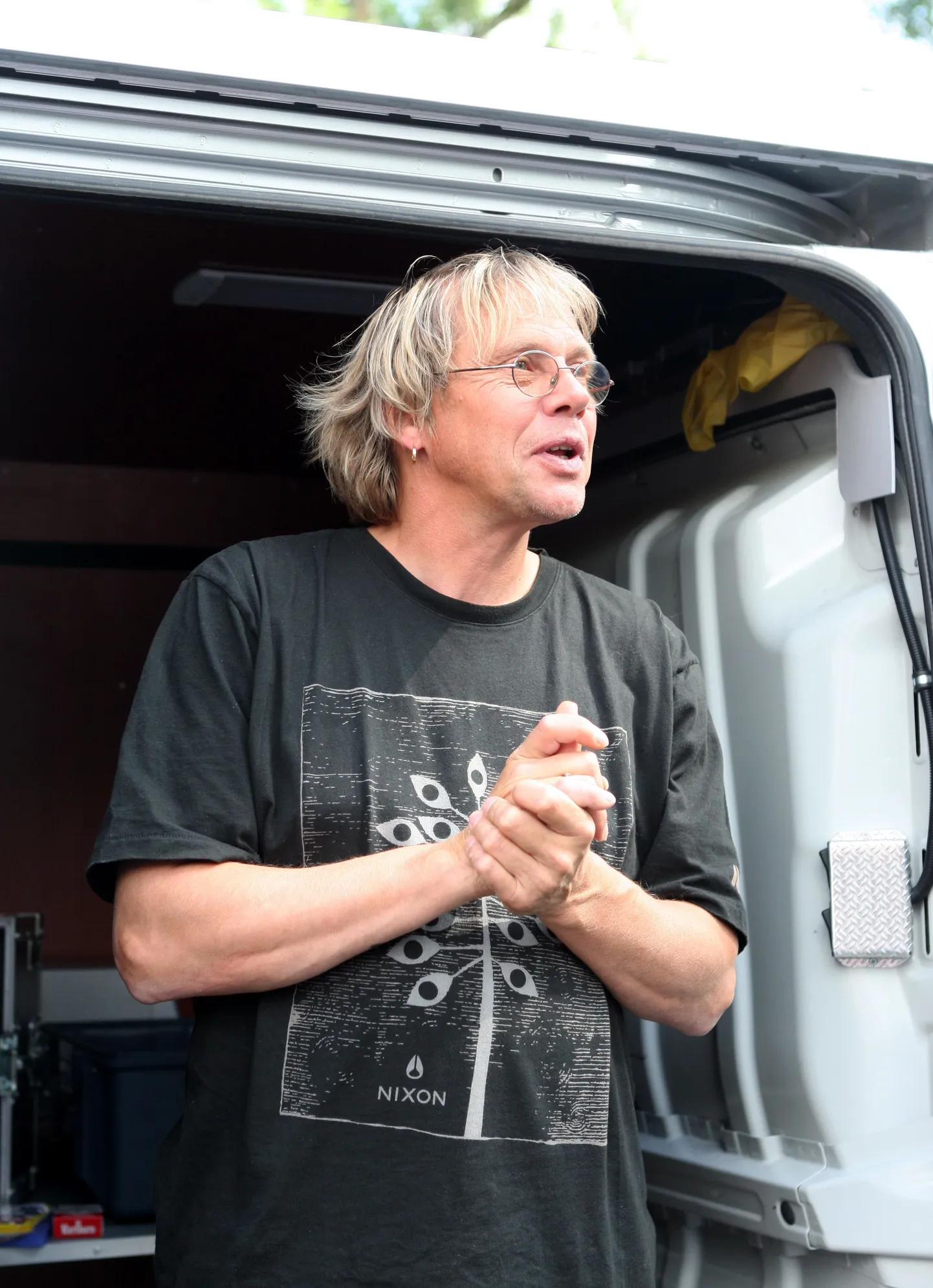Jaanus Nõgisto on praegu ametis filmivõtetega