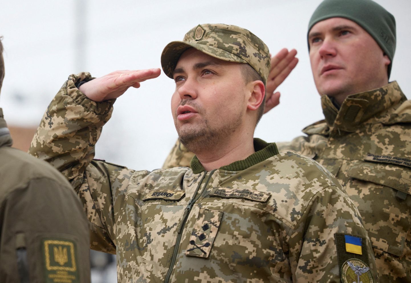 Ukraina sõjaväeluure juht Kõrõlo Budanov (esiplaanil).
