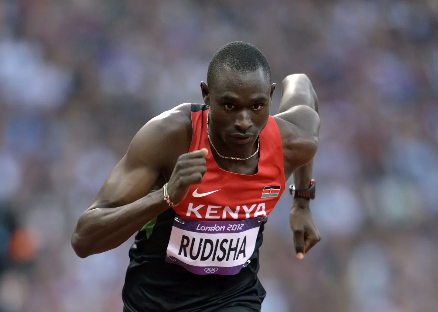 David Rudisha Londoni olümpiamängudel.