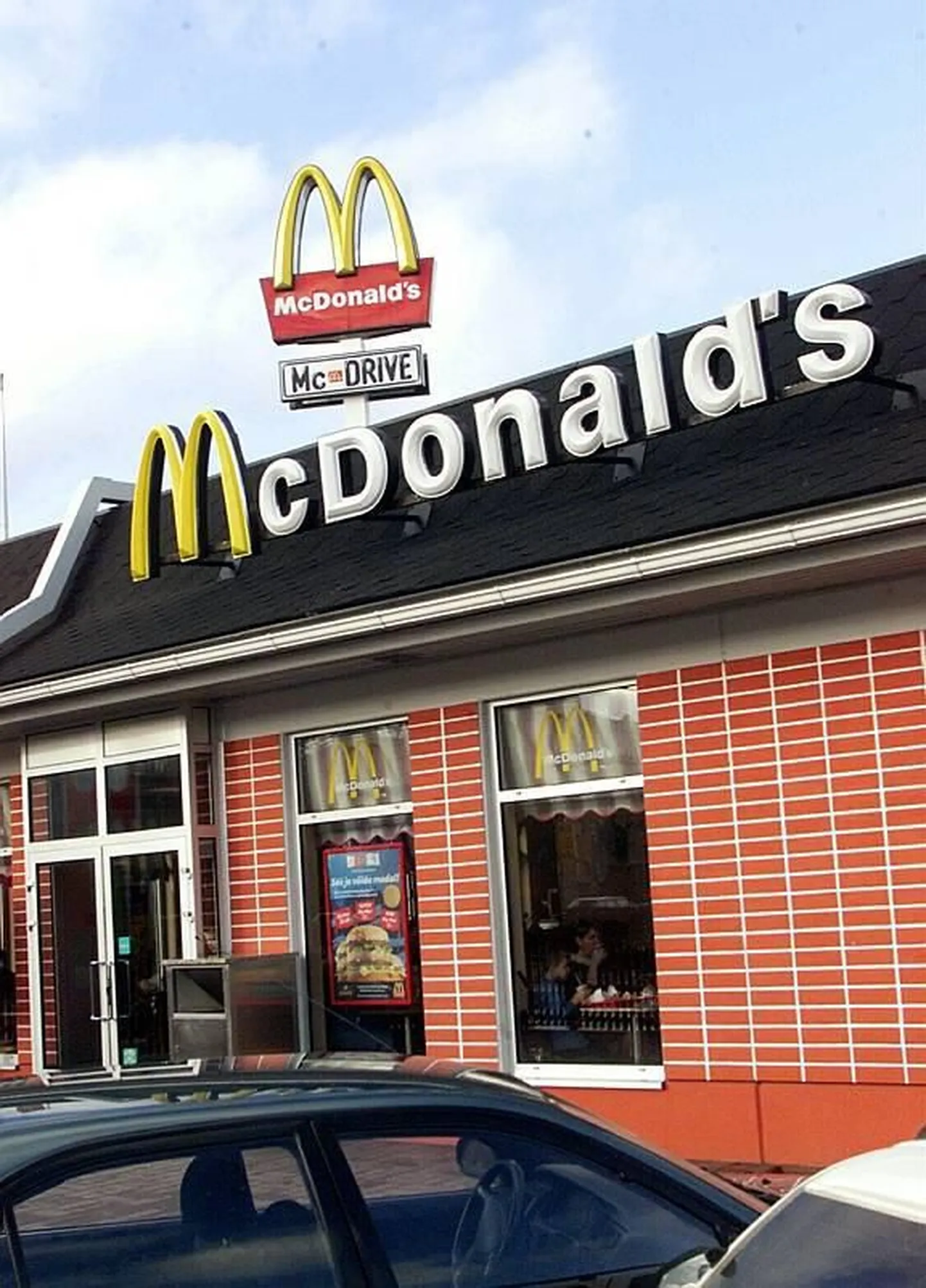 McDonald'si kiirsöögikoht Tartus.