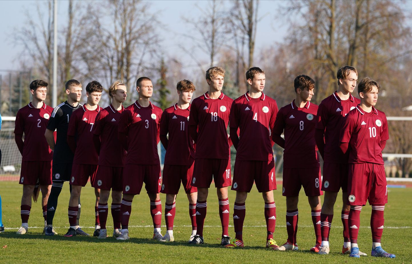 Latvijas U-17 izlases futbolisti