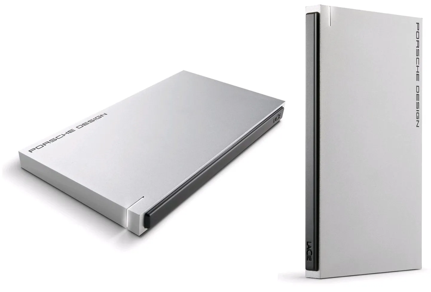 LaCie Porsche Design P9223 USB 3.0, 120 ГБ SSD
ценовой диапазон – до 150 €
Внешний жесткий диск LaCie емкостью 120 Гб SSD обеспечивает передачу через интерфейс USB 3.0 больших файлов, фото, музыки и т.п. Поддерживает также интерфейс 2.0, только в этом случае не обеспечивается такая скорость, которая достигается в случае интерфейса 3.0.
Программная совместимость: Windows XP, Vista, 7, 8, Mac OS X 10.5, 10.6, 10.7, 10.8.