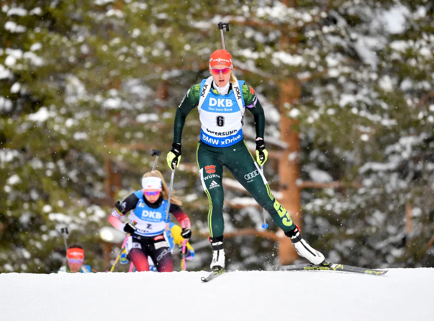 Maailmameister Denise Herrmann.