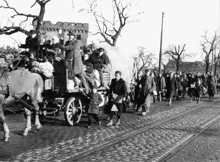 Teise maailmasõja põgenikud. Foto: Scanpix