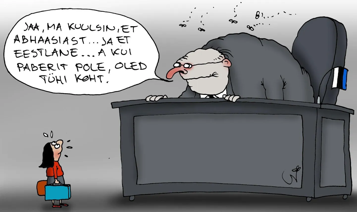 Urmas Nemvalts joonistab FOTO: Urmas Nemvalts